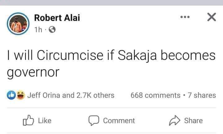 PropesaTV's tweet image. Aye @RobertAlai si ikuwe leo