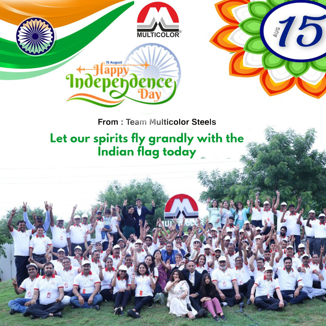 multicolor121's tweet photo. Let our spirits fly grandly with the Indian flag today
#Multicolor #IndependenceDay #15thAugust2022 #AzadiKaAmritMahotsav #freedom #multicolorsteel #steel #independence #independenceday2022 #FreedomFighterofIndia https://t.co/OxngjQSOrI