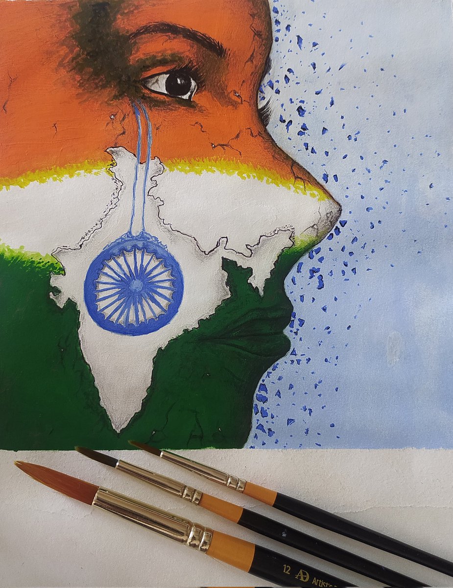 DiartZ12's tweet photo. I'm so glad, ki mein iss azaad Bharat desh ki beti hu... Mera janm Hindustan ki dharti pe hua🙏🤗
Dil se Happy Independence Day to all🧡🤍💚
Jai Hind Jai Bharat 🇮🇳
#divya_art✏
#JaiHind
#IndependenceDay2022 https://t.co/hZz9JR0wkb