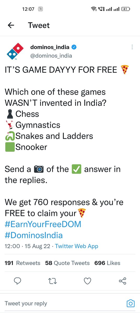 Avinash02492433's tweet photo. @dominos_india Snooker https://t.co/yIopnr8t7j
