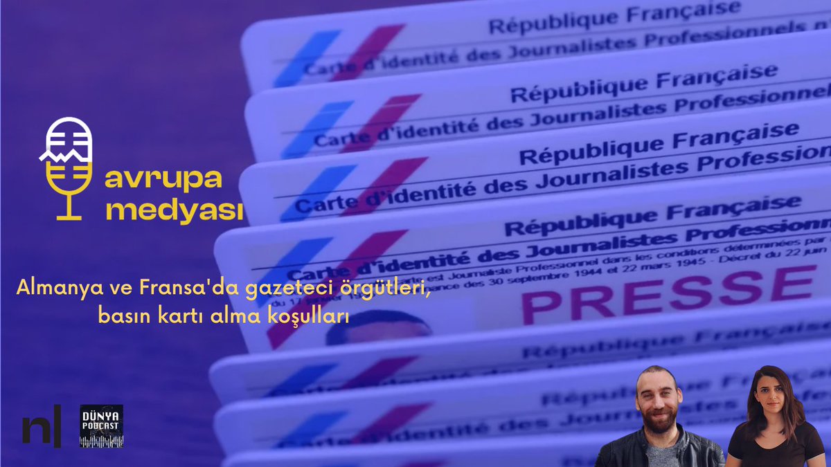 dunyapodcast's tweet photo. 🇫🇷 20’nci yüzyılın başlarına kadar basın meslek örgütleri bulunmuyor. 

🇩🇪 1990'ların sonunda sosyal devletin tasfiye olmaya başlamasıyla sendikalaşma oranında keskin bir düşüş yaşanıyor. 

🎙 Avrupa'da basın meslek örgütlerine dair tüm detaylar👇

🎧 https://t.co/y5Le2HFjMp https://t.co/4UPdwFXgzY