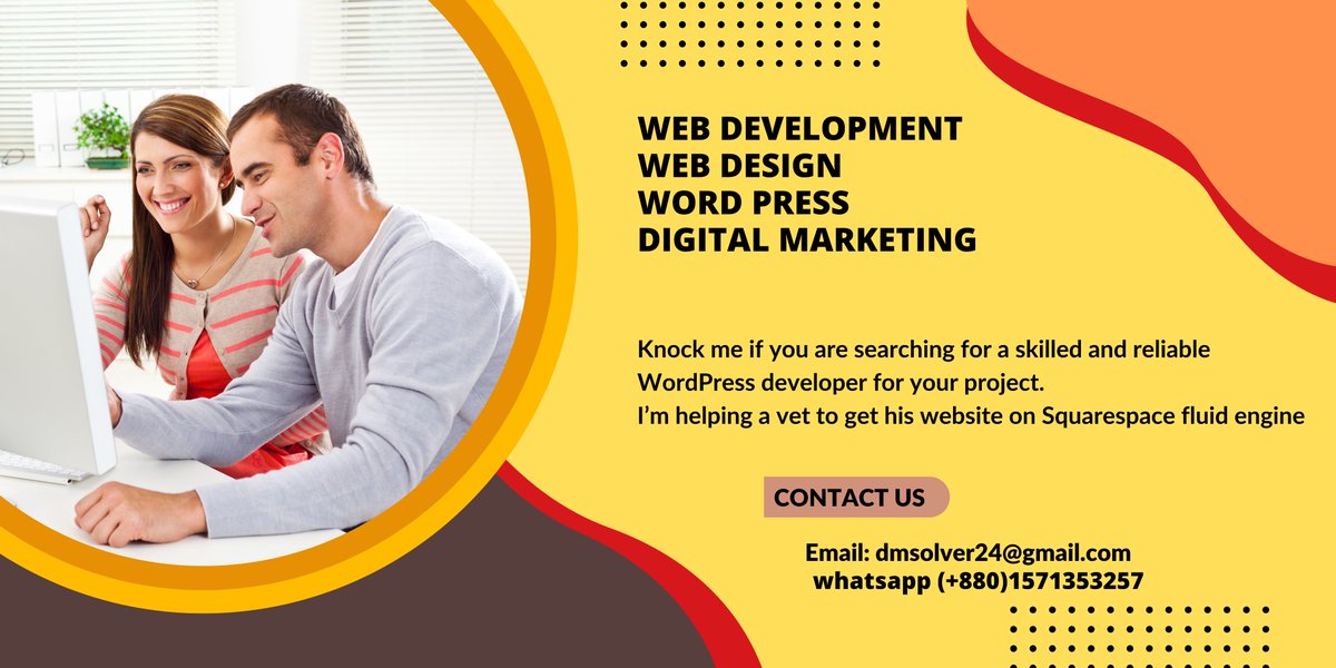abubakkar440's tweet photo. Knock me if you are searching for a skillled and reliable Wordpredd developer for Your Project.
#design #webdesigner #responsivewebdesign #website #webdesigners #designinspiration #newwebsite #decorationwebsite #webdesigning https://t.co/31EraFcETz