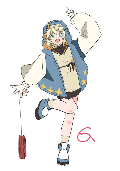 絵柄変える実験で生み出されたブリジットくん 