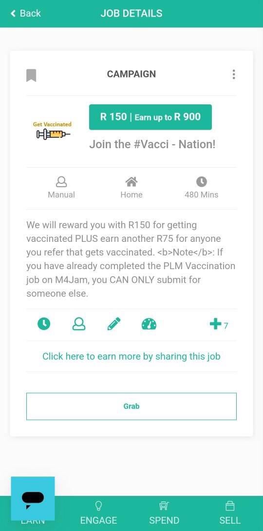 gatsheni_xolo's tweet photo. If you vaccinated before 1 May and upwards download M4jam jobs then register using the link below and submit your vaccination card get yourself free R150 Grab this 'Join the #Vacci - Nation!' to make 'R150.00' : https://t.co/TuJaM4Xn2c https://t.co/Y7bVb50eDG