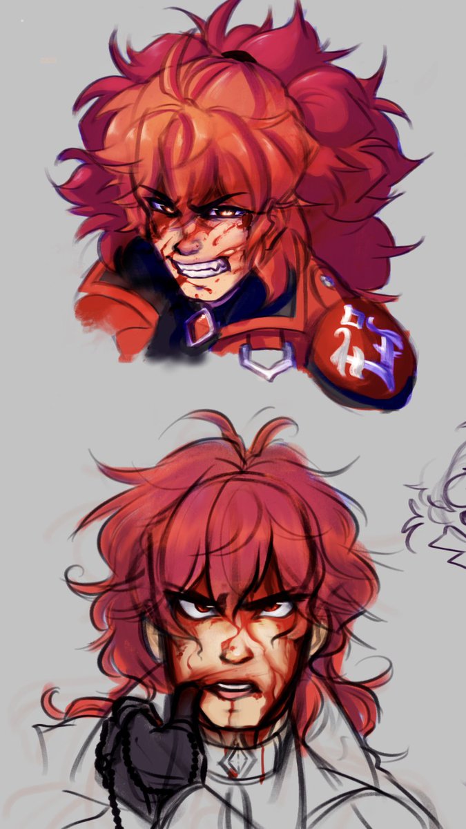 Izzyfizzyxx08's tweet photo. Forgot to post my recent Diluc sketches I did the other night. Enjoy 💀 #diluc #dilucragnvindr #DilucFanart #genshin #GenshinImpact #miHoYo #fanart #mildgore https://t.co/LblquUxMRb