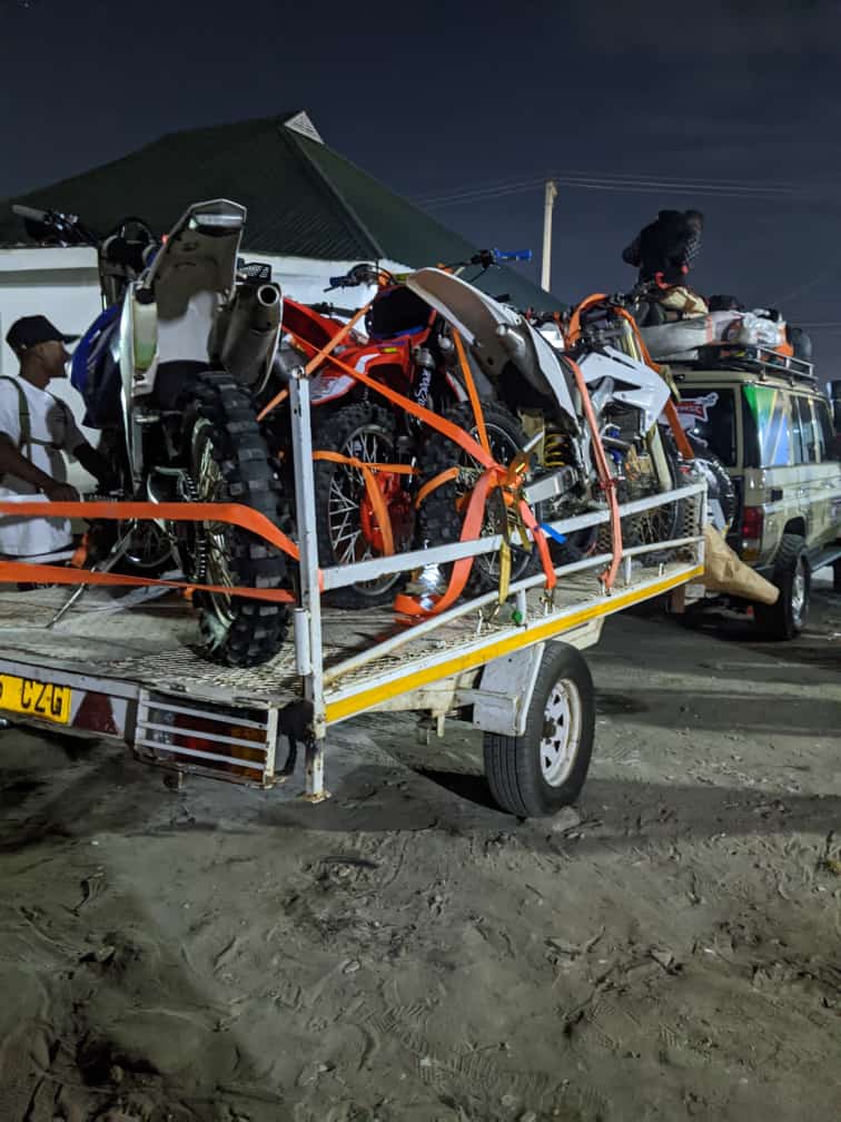 Karibuni !! Team Tanzania en route for the FIM- Motocross of African Nations Championship 2022 ,set for 19-21st August at Victoria Raceway track