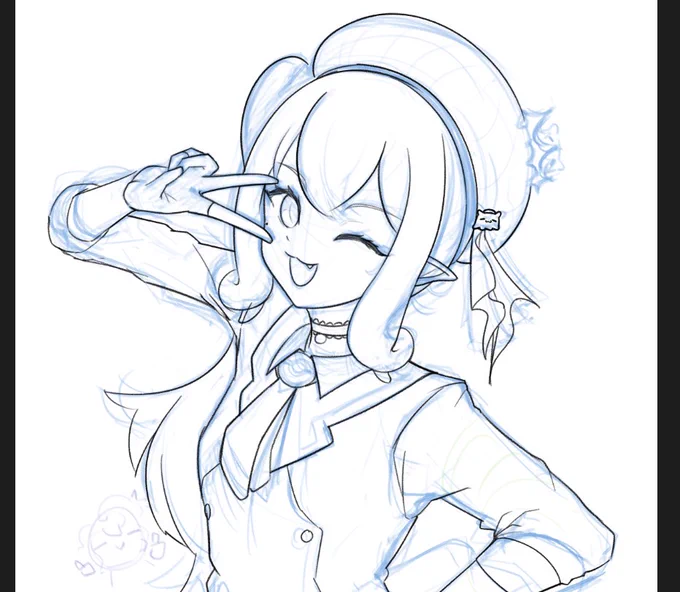 stuck as a sketch (wip)   _(:τ」∠)_#inART 