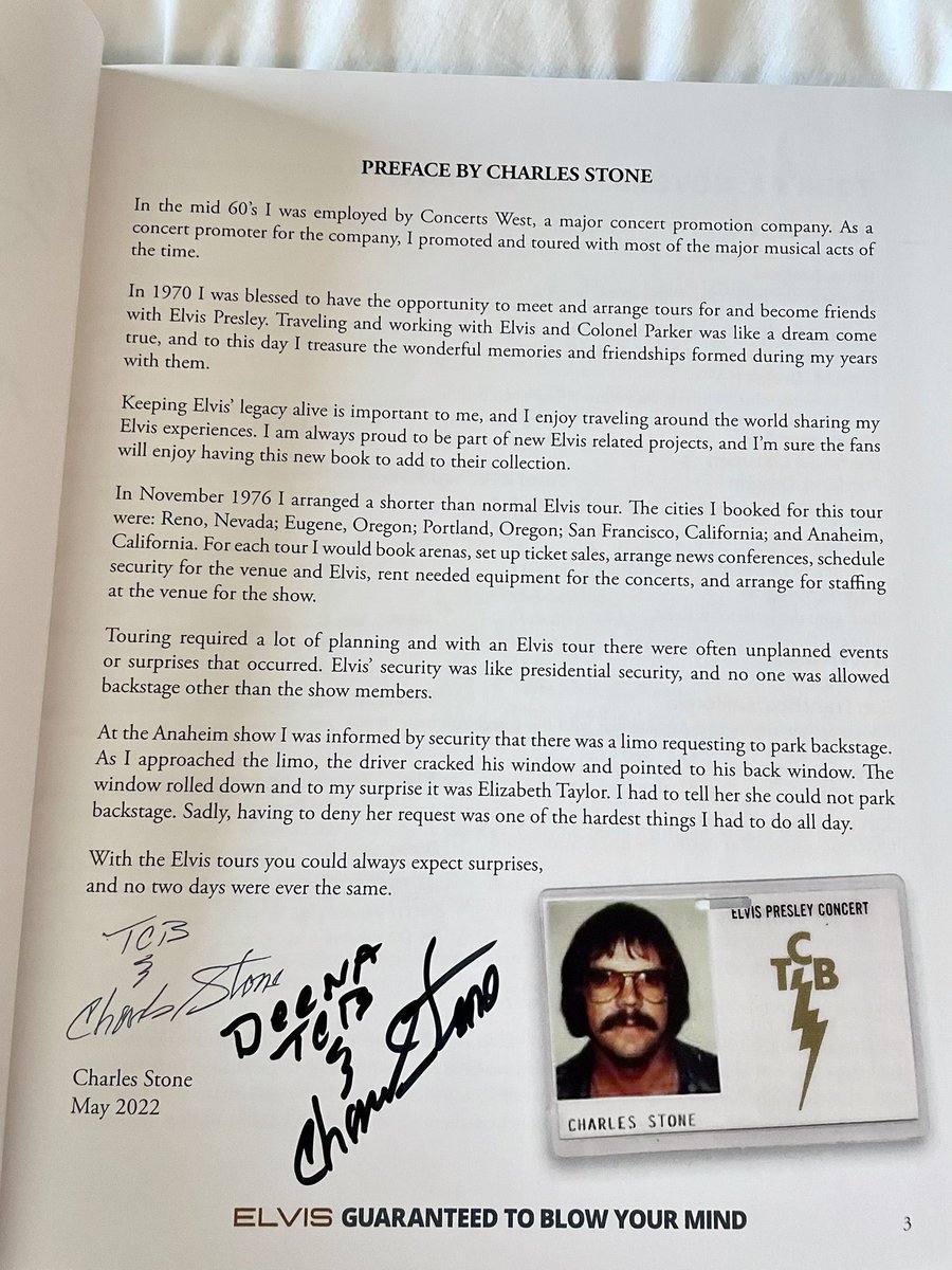 DeenasDays's tweet photo. Today was an especially great day starting off with Elvis Backstage and meeting Sam Thompson and Charles Stone after
#ElvisWeek45 #Memphis
#Elvis #TCB⚡️🐅
#YearOfTheTiger #ElvisWeek
#Graceland #HappiestPlaceOnEarth
#ElvisWeek2022 https://t.co/t1JIgVpM3r