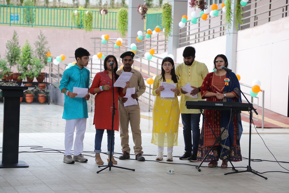 IIT Jammu celebrated the Independence Day 2022. With the message of freedom and kindness. The celebration was filled with amazing cultural performances by students. A small exhibition on freedom fighters was also organized. Celebrations ended with a mass plantation drive.