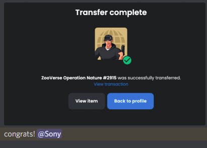 SonyOfTB's tweet photo. I won it in the weekly giveaway on @defiantzNFT discord. 😍
Join us, it's only 333 supply project with a lot of value inside! https://t.co/f1oELzLtkj