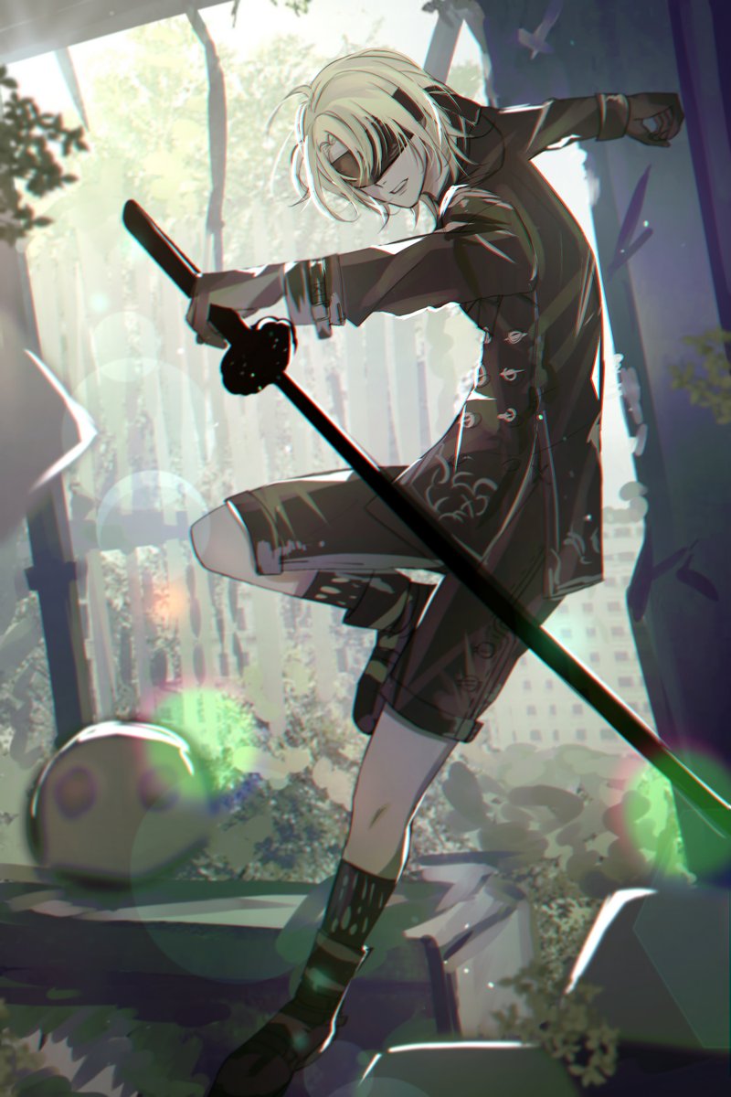Lascheluvluca's tweet photo. #drawluca I WANT BOSS TO PLAY NIER SERIES https://t.co/FX2jKdurMh