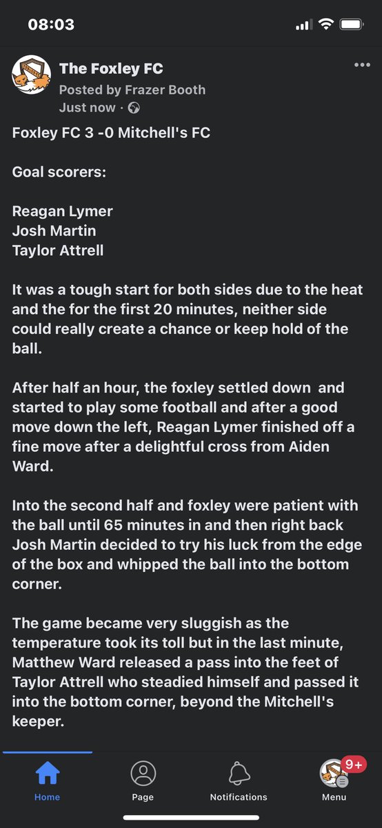 The Foxley FC tweet media