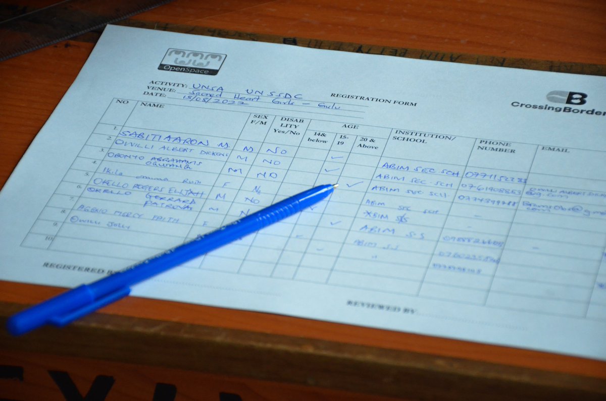 OpenSpaceUganda's tweet photo. Pictorial: Arrival and registration process.
#UNSSDC22 
#localizingSDGs
#LeavingNoOneBehind
#OpenSpaceUG https://t.co/7t865zPnaw