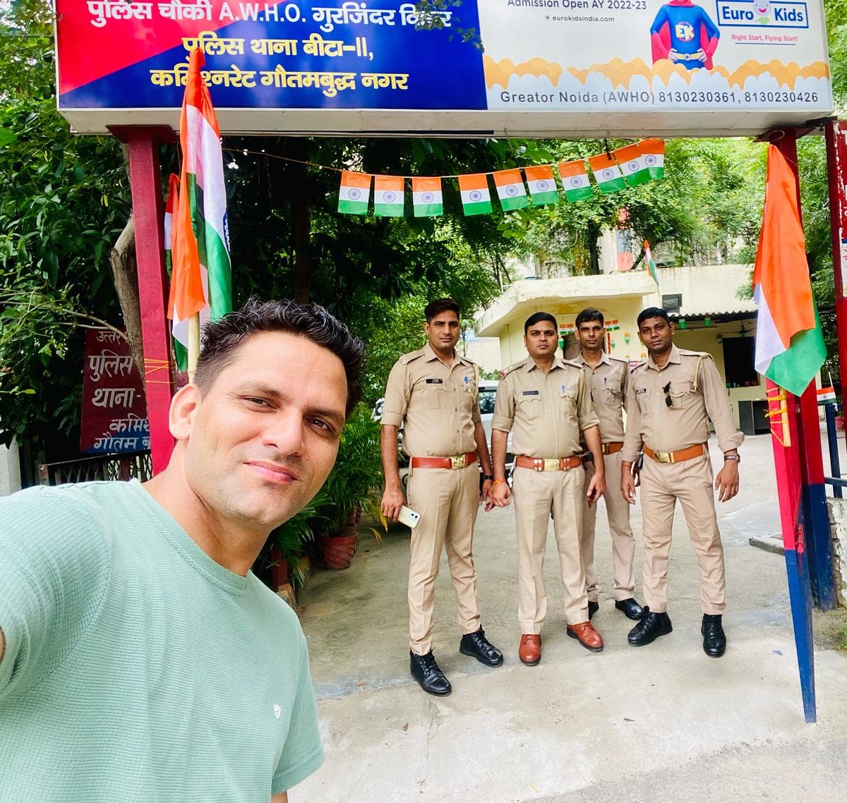 deepakpolice16's tweet photo. 🇮🇳
#HappyIndependenceDay 
#uppolice https://t.co/OoJJNGHVEw