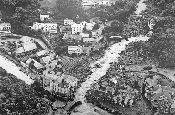 Today marks the 70th anniversary of the Lynmouth Flood Disaster, Lynmouth was ripped apart &amp; 34 people lost their lives, including 9 children, 4 people who were never found &amp; one lady who remains unidentified. Today we remember them all #lynmouth #flood #disaster #exmoor #devon