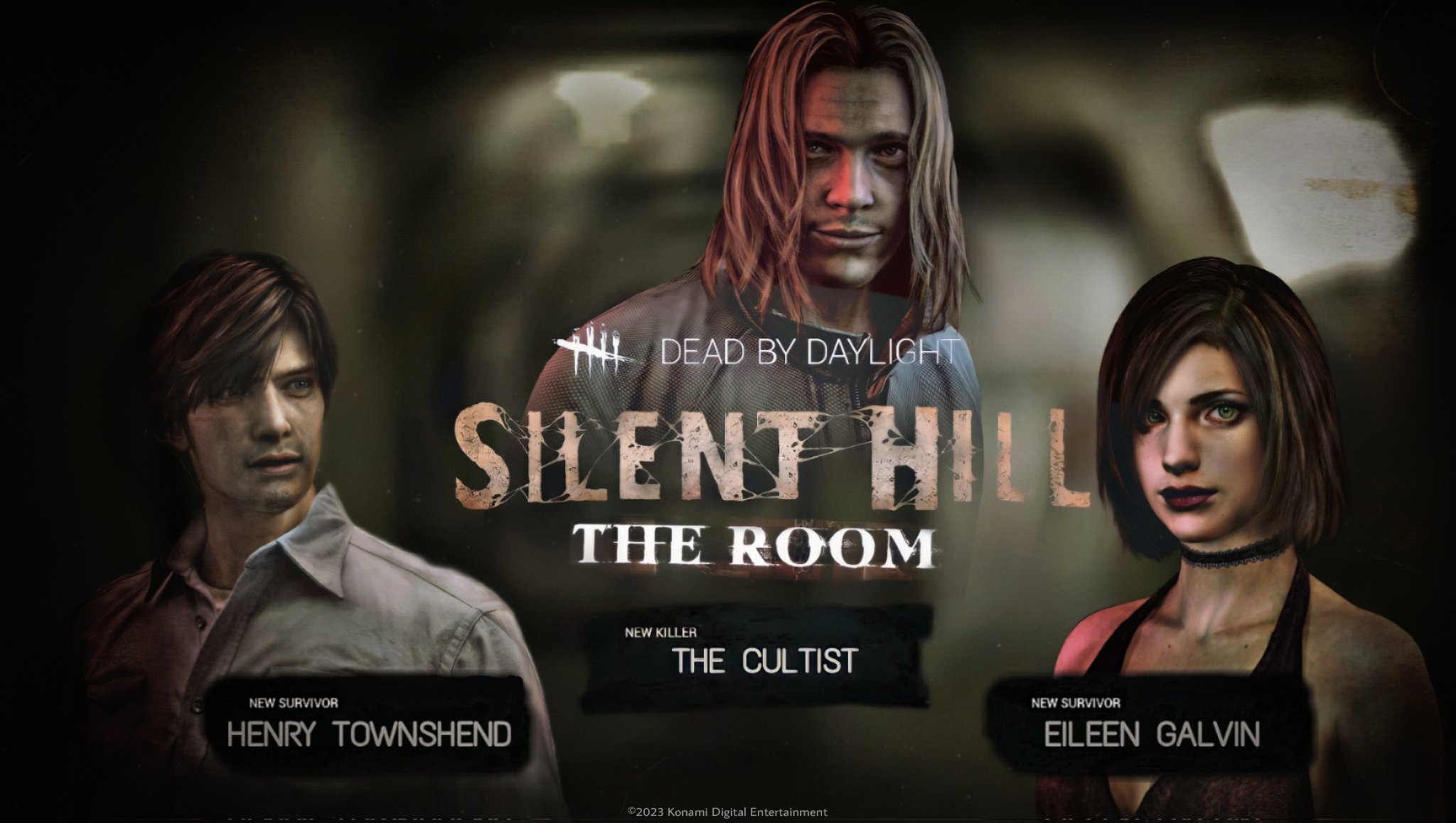 I put the four from the new chapter pic over Pyramid Head, and it lines up  pretty closely? : r/deadbydaylight