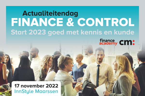 Wilt u 2023 goed starten met kennis en kunde? Laat u dan inspireren tijdens de Actualiteitendag Finance &amp; Control op 17 november. Aan het eind van de dag bent u weer helemaal up-to-date! 
Aanmelden met vroegboekkorting:
financeacademy.nl/events/actuali…