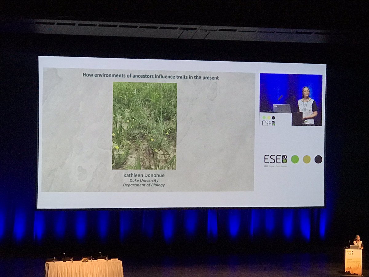 n.n🤘🏼 we are starting with an outstanding presentation! #eseb2022 #evolution