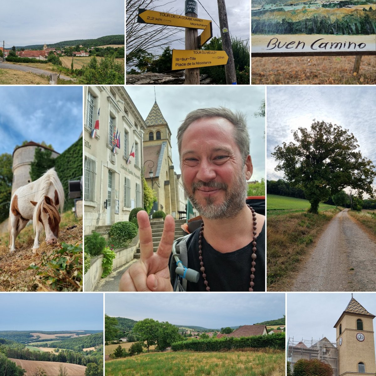 huettemann's tweet photo. (last!) Day 🔟 #berndscamino Toul 👣 Dijon - 1684 km done from Berlin ! tbc! 🙏
#chemindecompostelle  #chemindesallemands #granceylechateau 👣 #issurtille #wanderlust #pilgern #caminodesantiago  #pilgerninfrankreich #cotedor #Bourgogne #finiseuropae 👣🔗 https://t.co/KqMKqflOFw https://t.co/c7BiRloHvl