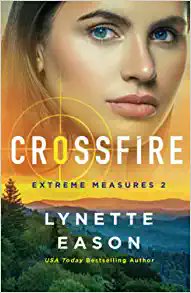 I just finished reading LynetteEason's novel CROSSFIRE. It is excellent.  Suspense linked with romance. #amreading #RomanticSuspense