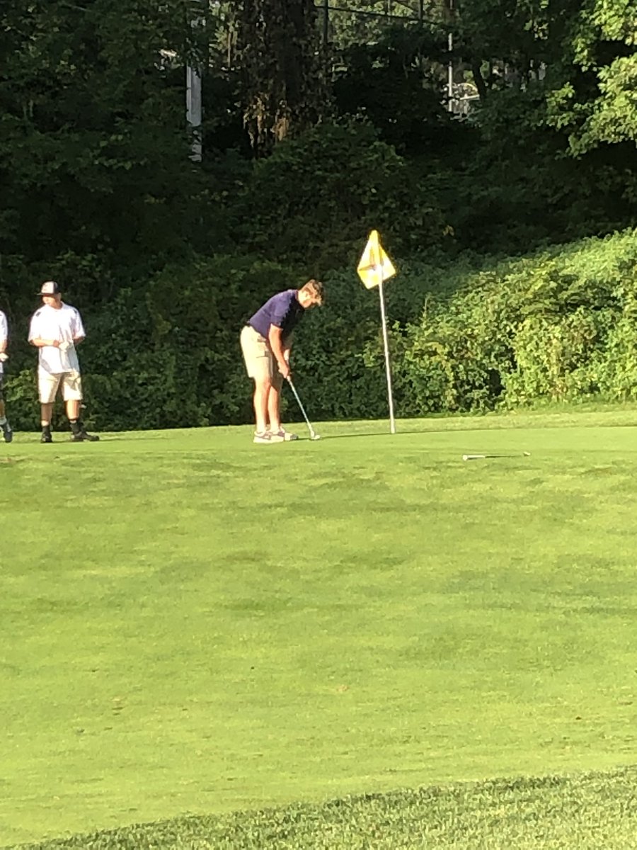 Gergcola1's tweet photo. Getting to catch some of Wills match play at Brookledge today. Let’s go Blue Devils @Tallmadge_BGolf https://t.co/H91np36E8a