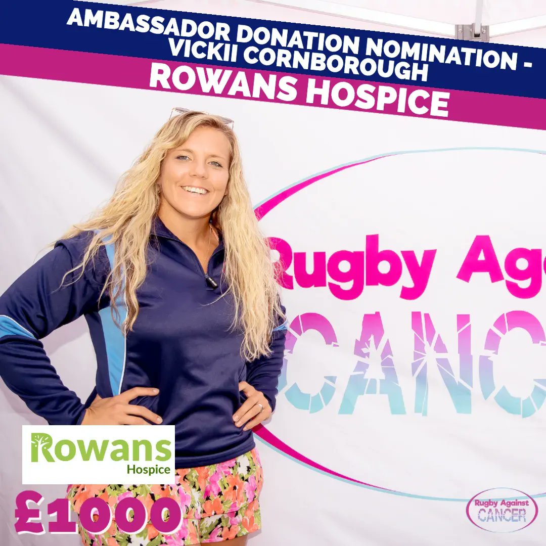 Rugby Against Cancer (@cancerrugby) on Twitter photo ๐ ๐ฐ๐๐๐๐๐๐๐๐๐ ๐ณ๐๐๐๐๐๐๐ ๐ฝ๐๐๐๐๐๐๐๐๐ ๐
<a href="/V_Cornborough/">Vickii Cornborough</a> nominated <a href="/RowansHospice/">Rowans Hospice</a> to receive ยฃ1000 from <a href="/CancerRugby/">Rugby Against Cancer</a>. A charity providing free care & support to adults in our community who have a life-limiting illness & their families
#GivingBack ๐ ๐ฐ๐๐๐๐๐๐๐๐๐ ๐ณ๐๐๐๐๐๐๐ ๐ฝ๐๐๐๐๐๐๐๐๐ ๐
<a href="/V_Cornborough/">Vickii Cornborough</a> nominated <a href="/RowansHospice/">Rowans Hospice</a> to receive ยฃ1000 from <a href="/CancerRugby/">Rugby Against Cancer</a>. A charity providing free care & support to adults in our community who have a life-limiting illness & their families
#GivingBack