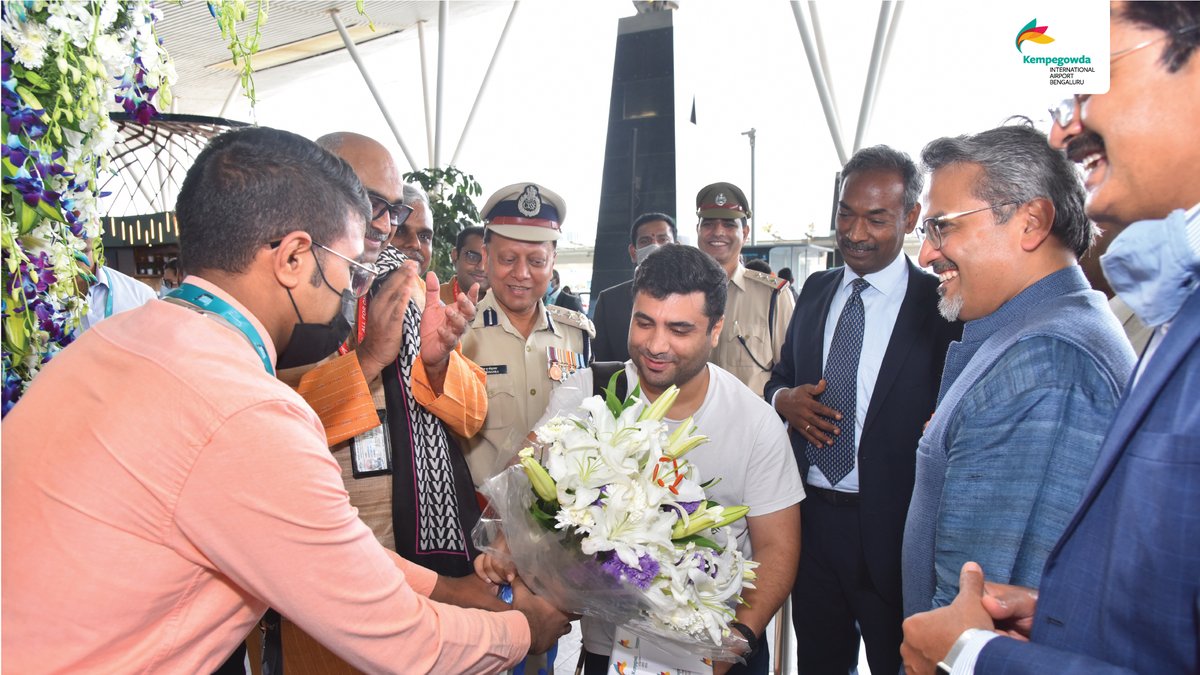 BLRAirport's tweet photo. At #BLRAirport the beta version of Digi Yatra biometric boarding system was tested on passengers travelling domestic sector on Vistara &amp; Air Asia flights. The Digi Yatra project is led by the Ministry of Civil Aviation @MoCA_GoI &amp; the Government of India.
#digiyatra #digiyatraapp https://t.co/5ydvctsSyB