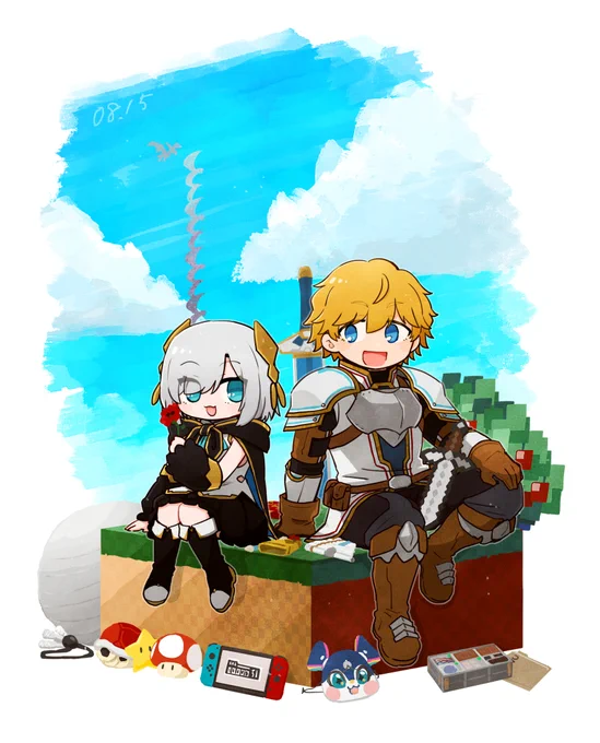 #絵クス絵画  #マル描いてちょんっ(?)カツアゲ記念日! 