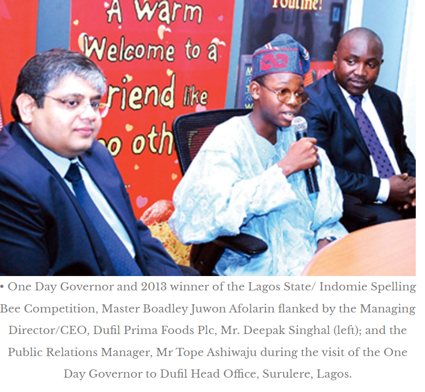 dmightyangel's tweet photo. The 13th #OneDayGovernor of Lagos State was Master Boadley Juwon Afolarin, 15, from Omole Senior Grammar School among 52 contestants from 52 public schools in Lagos.
The LOGO is the same...♾♾♾ https://t.co/U96WxTqraC
