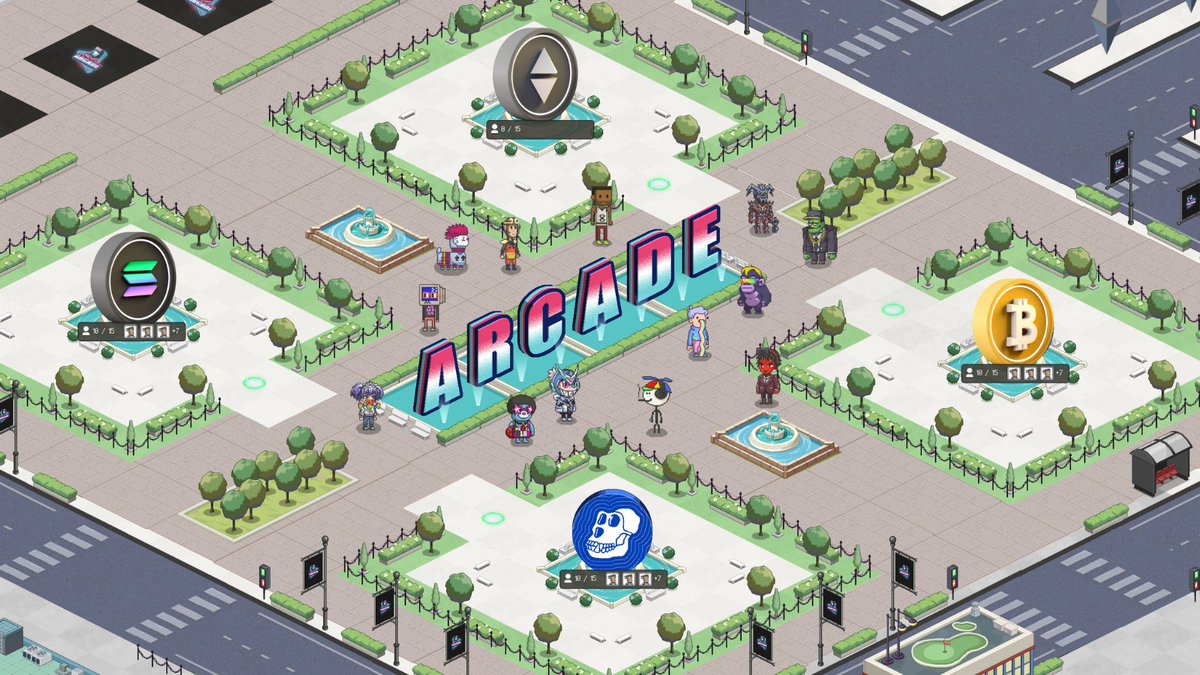 ArcadeDotLand's tweet photo. Here's a sneak peak of a recently tested feature among many others in our #Metaverse. You ready for some In-Game Footage &amp; Limited Open Beta?!

Time to showcase a fraction of what we have been building. https://t.co/lWq4FOpsTV