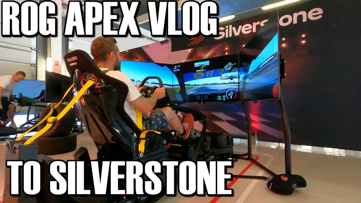 OC3D's tweet photo. On Friday @ASUS_ROGUK invited us to Silverstone racetrack to have a hands on with their new OLED monitors - #ROGApex #ROGOLEDMonitor - time for a vlog!
https://t.co/XPIS9SeBnB https://t.co/d1bR5q9F7t