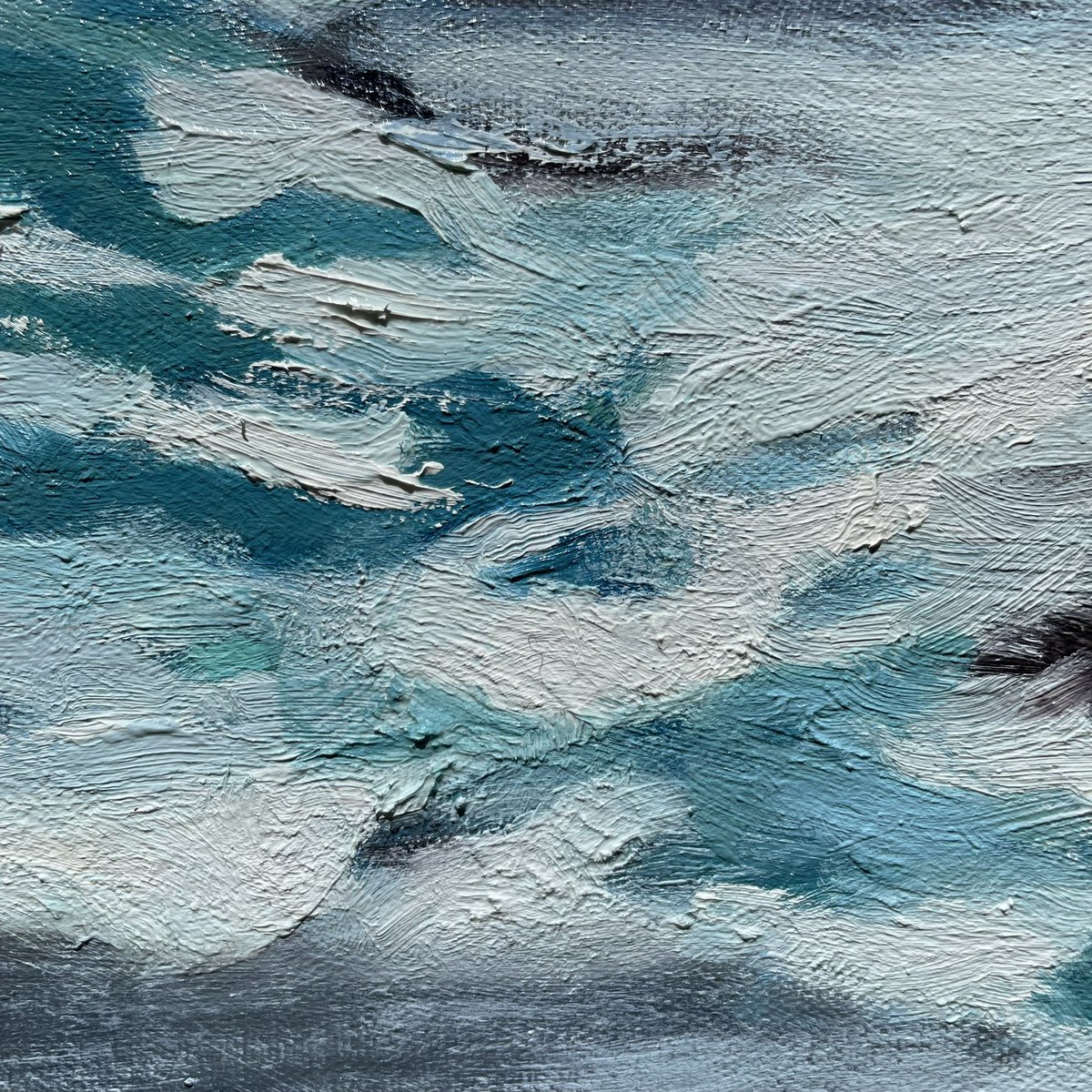 KateCarrilloArt's tweet photo. Close ups of my most recent painting “Back Beach Recovered” which is currently part of a mixed exhibition at Frankston Art Center #frankstonartcentre @the_fac #morningtonpeninsula #backbeach https://t.co/nMcye4lcUI