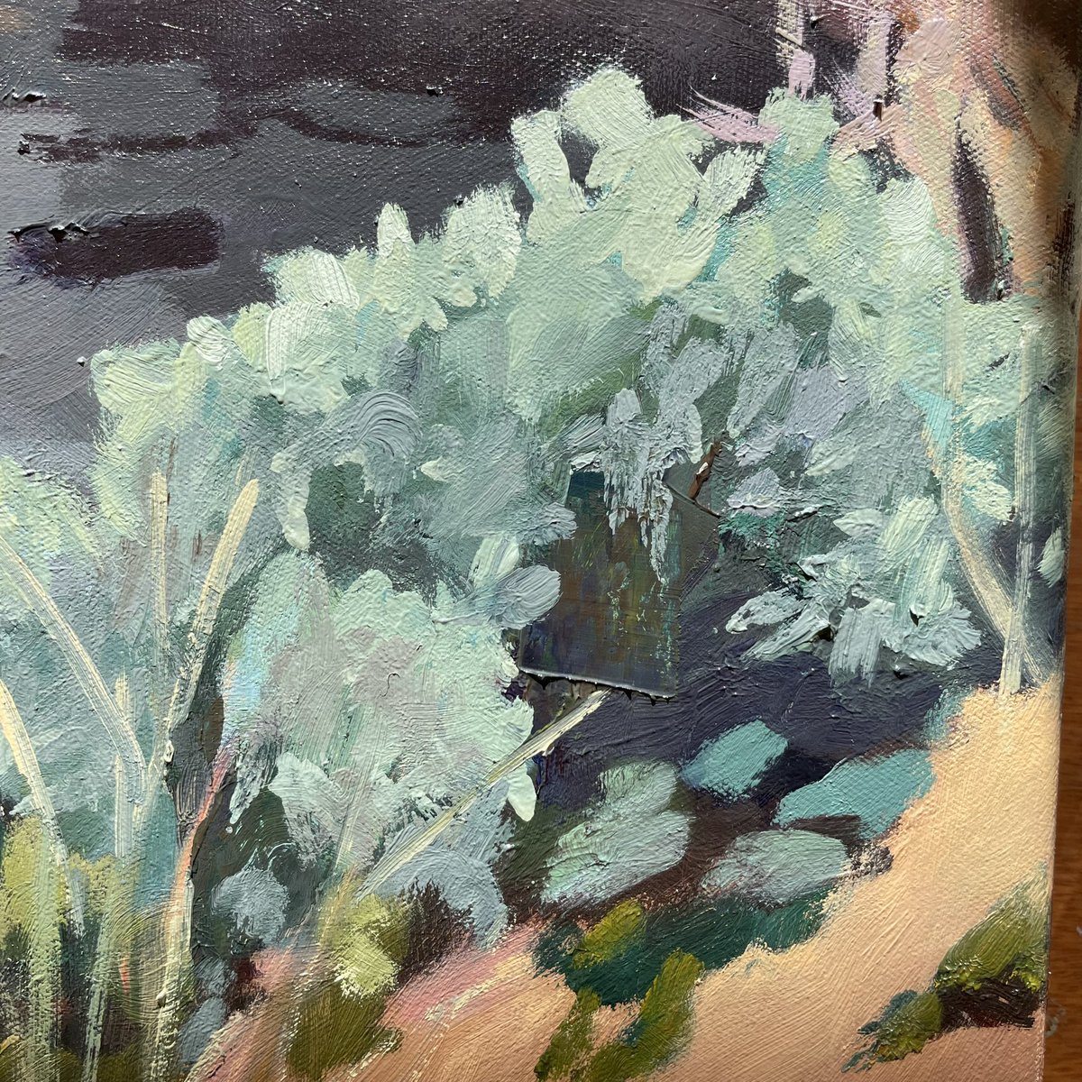 KateCarrilloArt's tweet photo. Close ups of my most recent painting “Back Beach Recovered” which is currently part of a mixed exhibition at Frankston Art Center #frankstonartcentre @the_fac #morningtonpeninsula #backbeach https://t.co/nMcye4lcUI