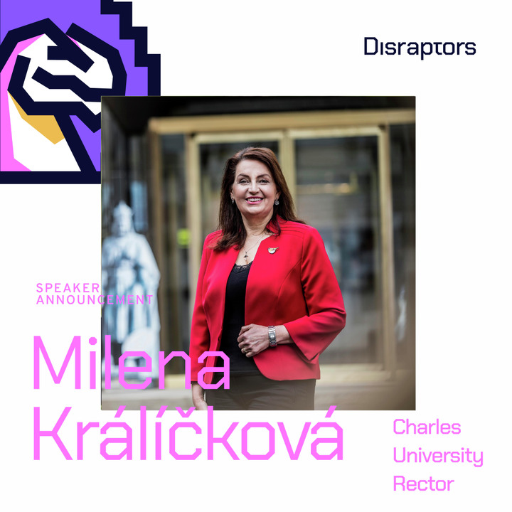 Disraptors (@disraptors_com) on Twitter photo 🎓 Professor & <a href="/CharlesUniPRG/">Charles University</a> Rector. Milena Králíčkova is the 1st woman in charge of the oldest university in central and south-eastern Europe. 🎓
See her keynote at #DisraptorsSummit on October 11th!
More info & tickets -> lnkd.in/eYjbJ_5d 🎓 Professor & <a href="/CharlesUniPRG/">Charles University</a> Rector. Milena Králíčkova is the 1st woman in charge of the oldest university in central and south-eastern Europe. 🎓
See her keynote at #DisraptorsSummit on October 11th!
More info & tickets -> lnkd.in/eYjbJ_5d