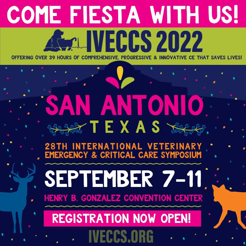 GerVetUSA's tweet photo. Join us for the 28th International Veterinary Emergency &amp; Critical Care Symposium #IVECCS in San Antonio, Texas September 7th-11th.

Register Now: https://t.co/fLGVkznGw9

Visit Our Website: https://t.co/xdVQhRPEXI

#GerVetUSA #iveccs #SanAntonioTexas #iveccs2022 #VetShow https://t.co/rW8zB0LHXH