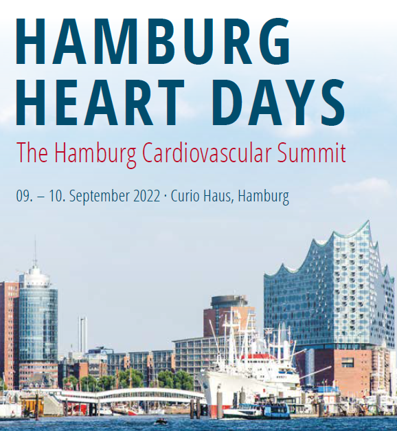 The HAMBURG HEART DAYS will take place in September and kick off with a session by <a href="/UCCS_HH/">University Center of Cardiovascular Science (UCCS)</a> 
To check out the programme and register:
hamburg-heart-days.de
<a href="/DGK_org/">Deutsche Gesellschaft für Kardiologie</a>