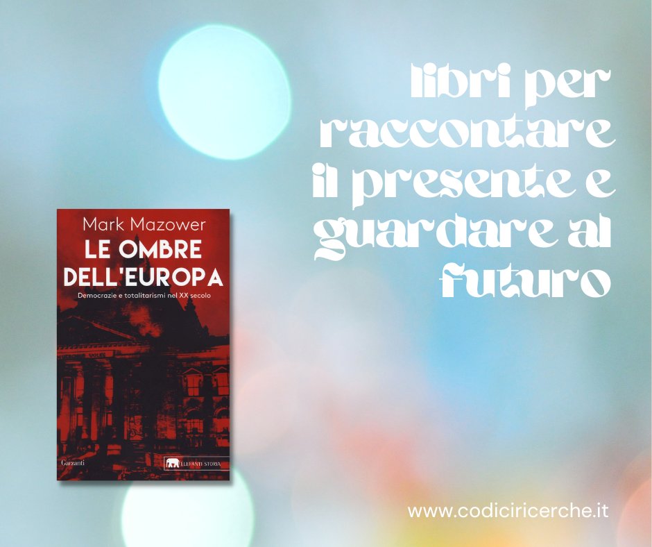 “Consiglio questo libro perché Mazower ci ricorda che il liberalismo e gli ideali democratici sono una conquista assai recente e costitutivamente fragile per la cultura politica europea”. Le ombre dell’Europa di Mark Mazower (<a href="/garzantilibri/">Garzanti Libri</a> 2019) è scelto da Dan