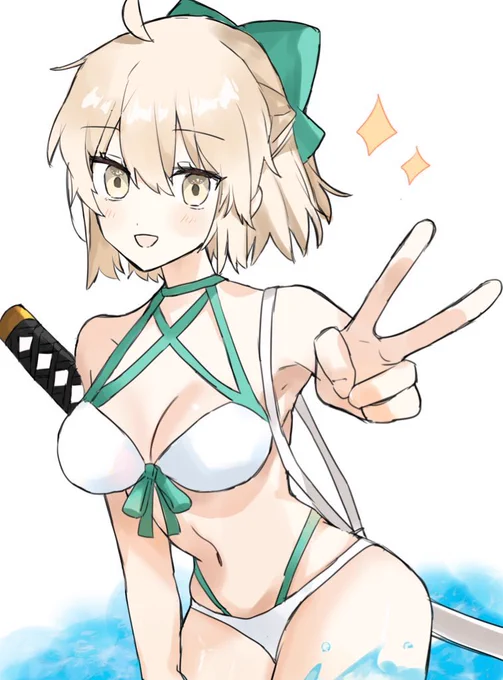 水着沖田さん!#FGO 