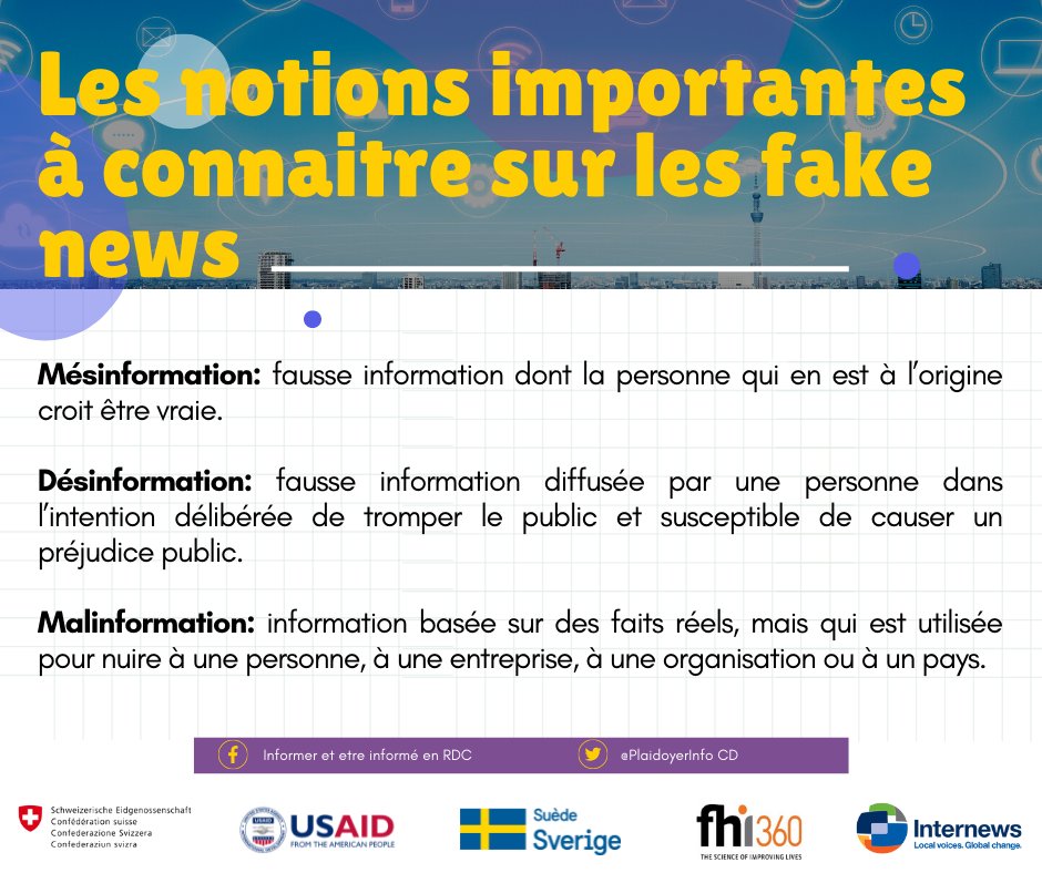 tresorkalonji's tweet photo. #RDC : à l'heure où Internet est inondé de #fakenews, il est important pour les utilisateurs de savoir distinguer le vrai du faux. #EnsembleContreLesFakenews #OuiAuFactchecking #YALIChecks @actualitecd @7sur7_cd @CongoCheck @milrdc @Zoom_eco @PlaidoyerInfoCD https://t.co/jCN55jBeHK