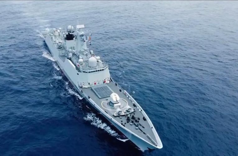 frkjournalist's tweet photo. WELCOME PNS TAIMUR: 2nd @PakistanNavy #TughrilClass 054AP Guided Missile Frigate PNS TAIMUR, which started voyage from #Shanghai #China, now after #SriLanka visit, sailing home. 'll reach #Karachi end Aug. & 'll be inducted soon. @OfficialDGISPR @dgprPaknavy @CdrRNC35 https://t.co/gGMICw4W9A