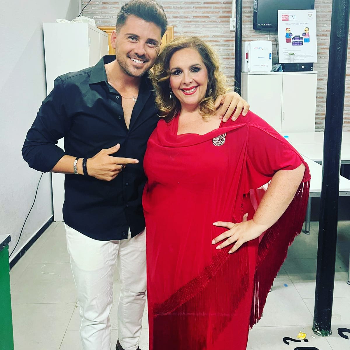 En la noche de ayer ROCIO CORTÉS y ÁLVARO DÍAZ en Canillas de Aceituno. <a href="/RocioCortesAnd/">Rocío Cortés</a> <a href="/alvarodiazsc/">Álvaro Díaz</a> <a href="/AytoCanillas/">Canillas de Aceituno</a>
