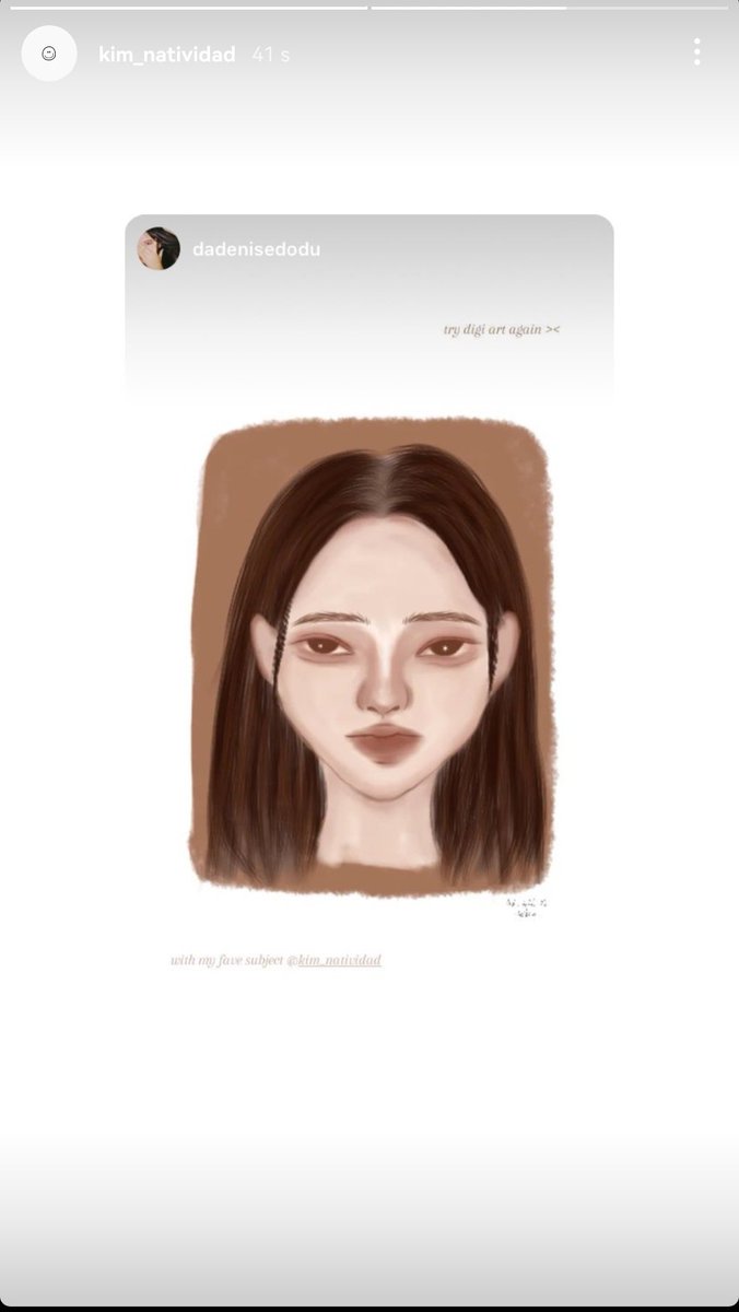 "try digi art again >< with my fave subject @/kim_natividad" 
-
Galing naman ng Meeks namin! 🐑👏

🎨:dadenisedodu
-
<a href="/kim_ntvdd/">kim ☁</a> 220805 IGS UPDATE (LATE POST)
Follow Kim on Instagram (@/kim_natividad)
instagram.com/kim_natividad?…

<a href="/official__yara/">YARA</a> #YARAPH #YARA_KIM