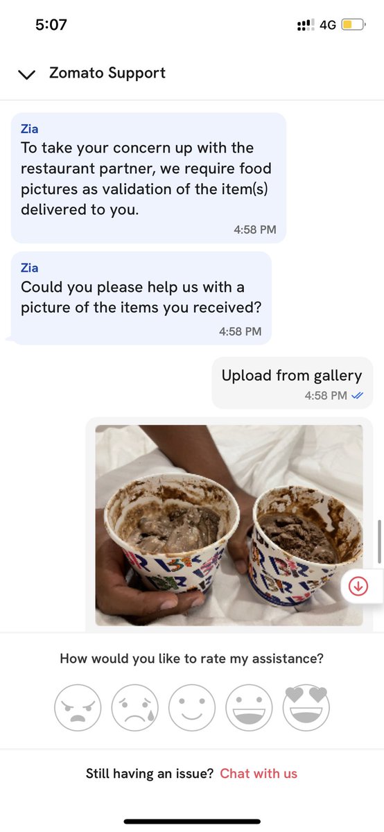 _prerakbansal's tweet photo. When you are not responsible for the quantity then why are 100 ml and 509 ml charged separately? Poorest Customer Service @zomato @zomatocare @deepigoyal https://t.co/jvK3GSAapS