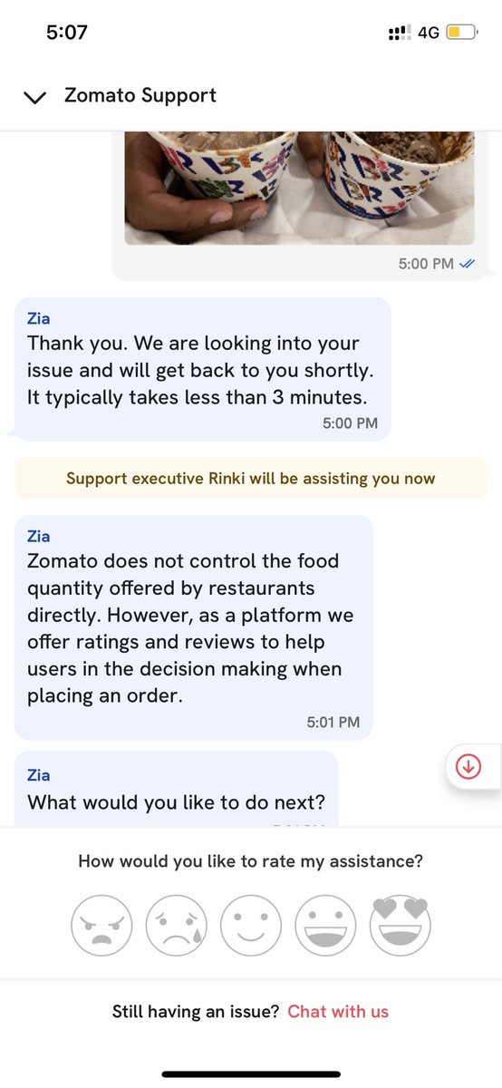 _prerakbansal's tweet photo. When you are not responsible for the quantity then why are 100 ml and 509 ml charged separately? Poorest Customer Service @zomato @zomatocare @deepigoyal https://t.co/jvK3GSAapS