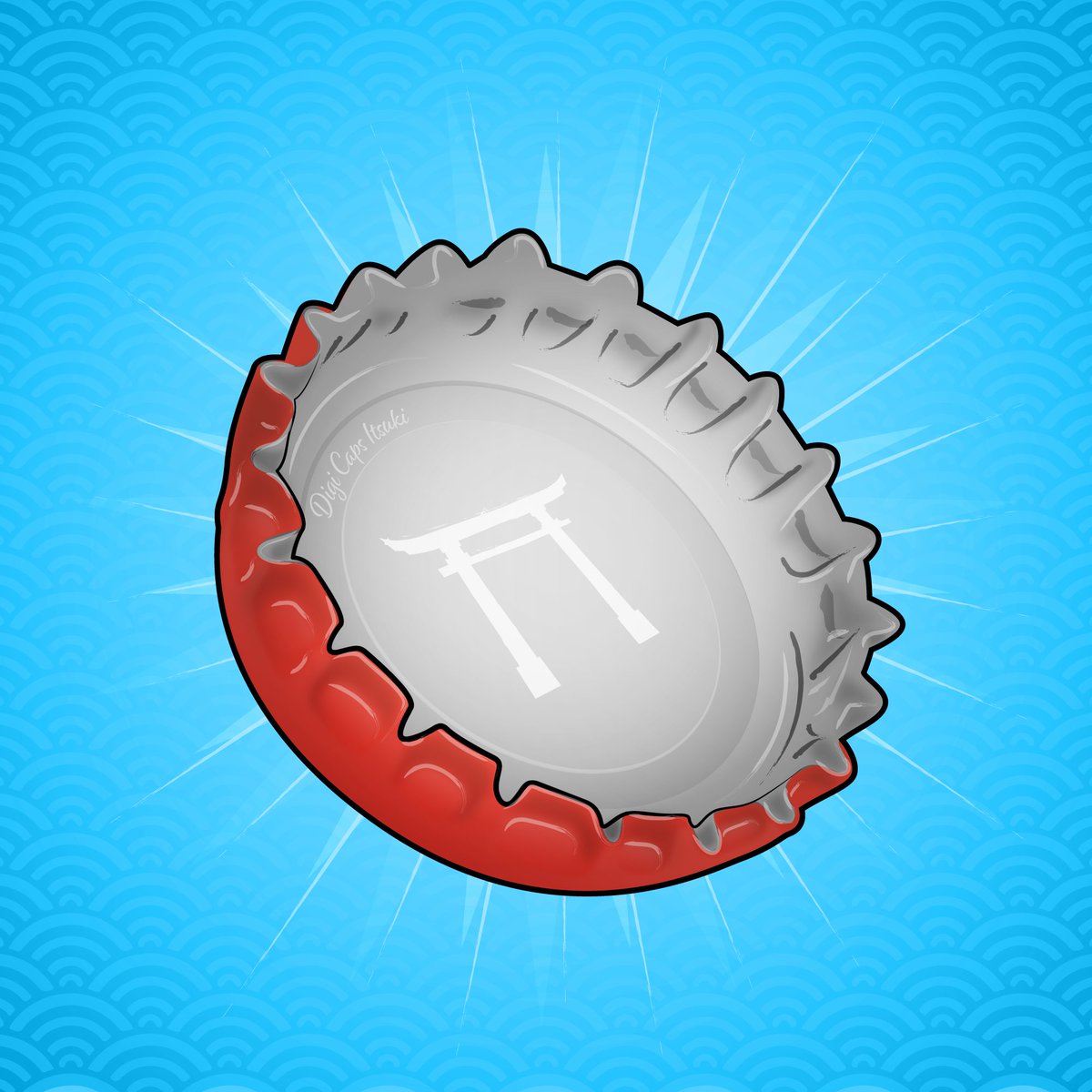 digi_caps's tweet photo. My latest submission to the #ItsukiClanClash
Itsuki Ginger Beer bottle cap, which also has an undercap with the #hiddenfaction clan symbol
In collaboration with @akaFoley
@ItsukiNFT
Link below 👇🏻 https://t.co/KdWuPmHI3O