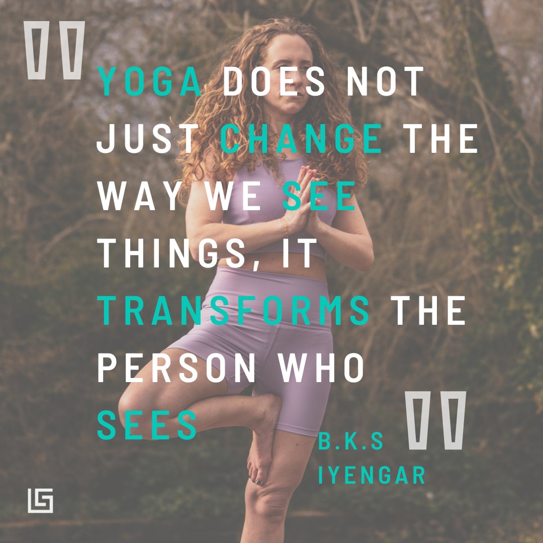 "Yoga does not just change the way we see things, it transforms the person who sees" - B.K.S Iyengar 🧘‍♀️🧘‍♂️

Wishing an amazing start to the week for everyone!💪🏼