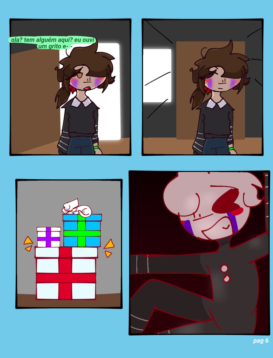 TheWhiteCat___'s tweet photo. charlotte... charlotte...ainda não aprendeu que não é pra tentar ajudar qualquer um? parece que sua bondade não é algo útil as vezes.
-
-
#FNAF #comic #fancomic https://t.co/14MnO56sPF