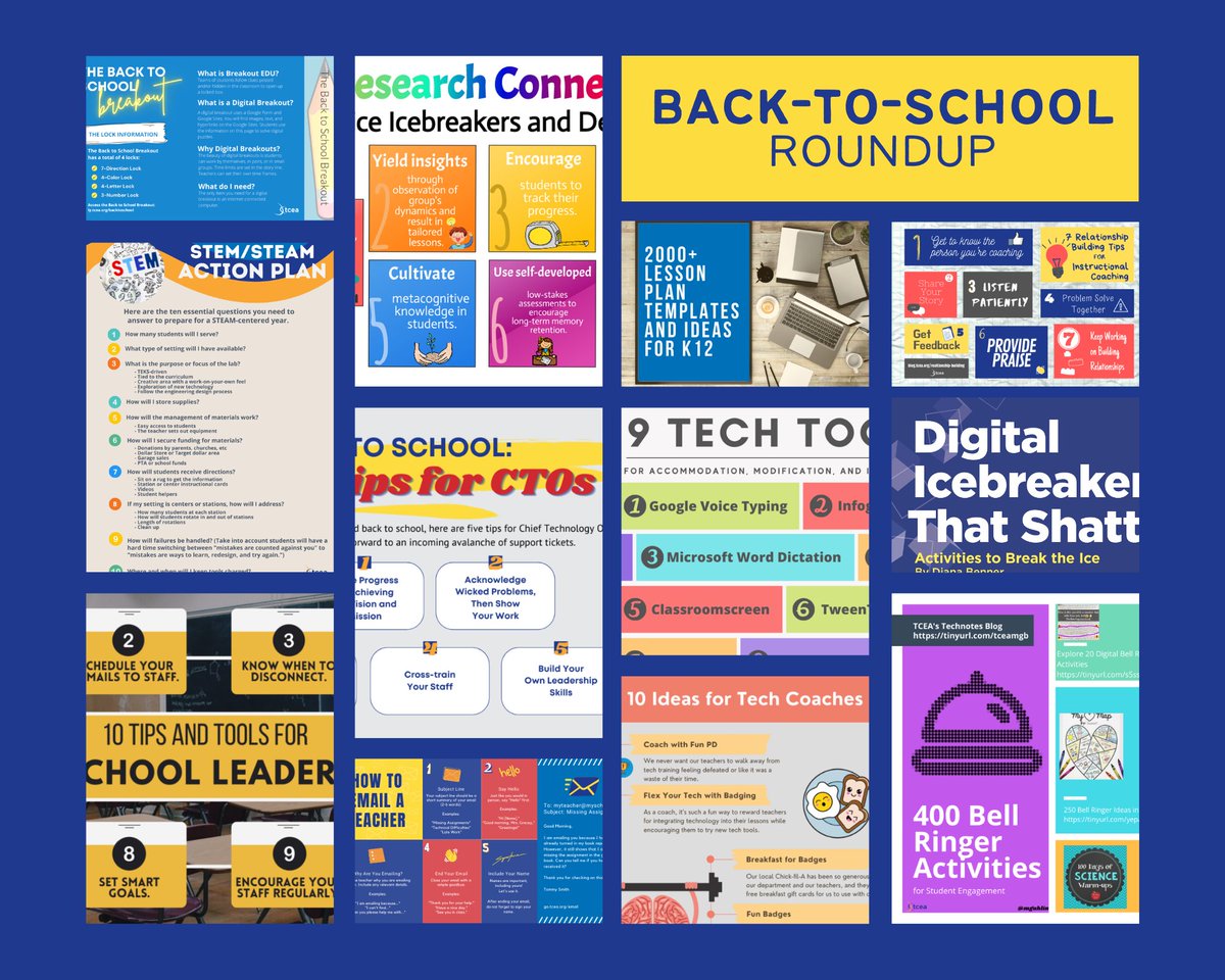 It’s the only back-to-school roundup you may ever need, presenting a treasure trove of ready-made activities, templates, tips, and more.

bit.ly/3PnK9bm @sarathinkson
#edtech #backtoschool #teachertwitter #edutwitter