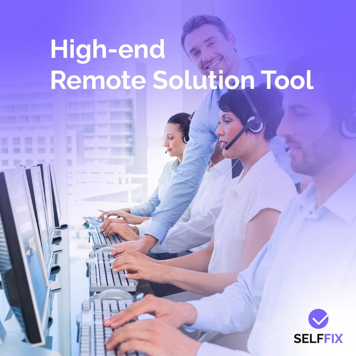 selffixco's tweet photo. What is Selffix?
Selffix is an high-end remote solution tool where clients can reach to solution with one (video) call.
#selffix #smartsolutions #RemoteServicePlatform #AI #AR https://t.co/n52LSgQEdG