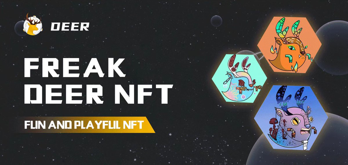 FreakElf_Deer's tweet photo. 🦌Freak Deer NFT is the first NFT core product of Freak Elf.
🦌Deer is the ecological governance rights token of the entire platform.
#DeerNFT #Deer #metaverse #NFTCommunity https://t.co/Gg3V3mA4Qx